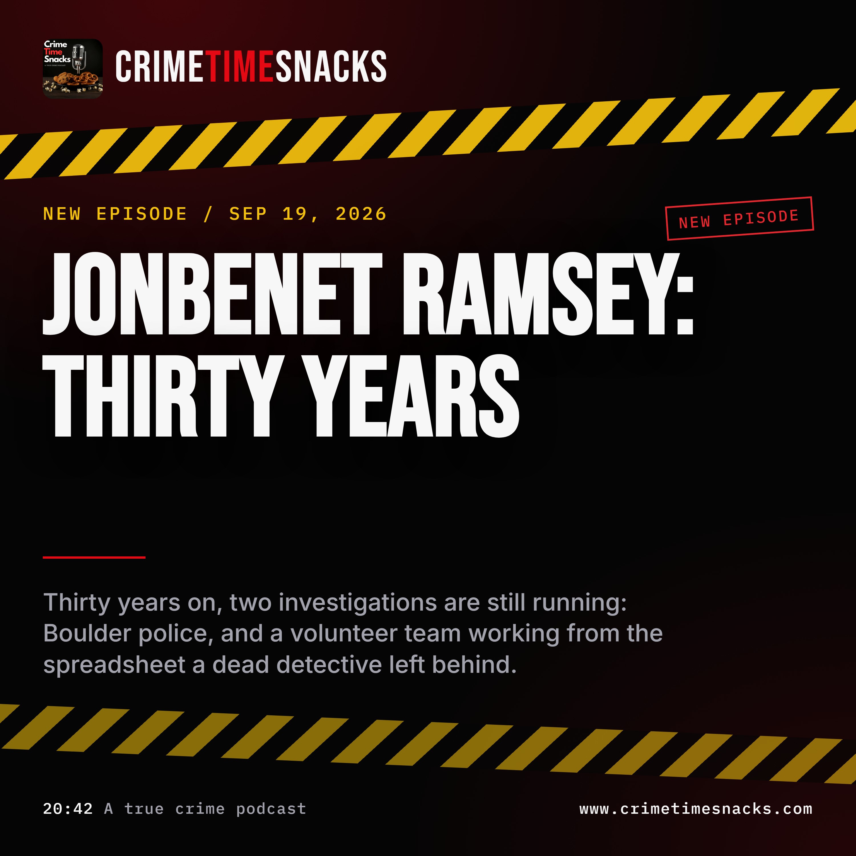 JonBenet Ramsey: Thirty Years