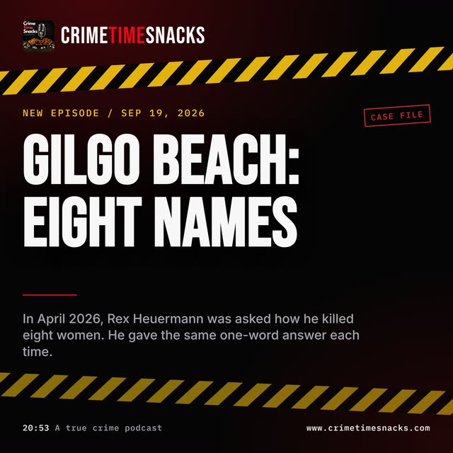 Cover art: Gilgo Beach: Eight Names