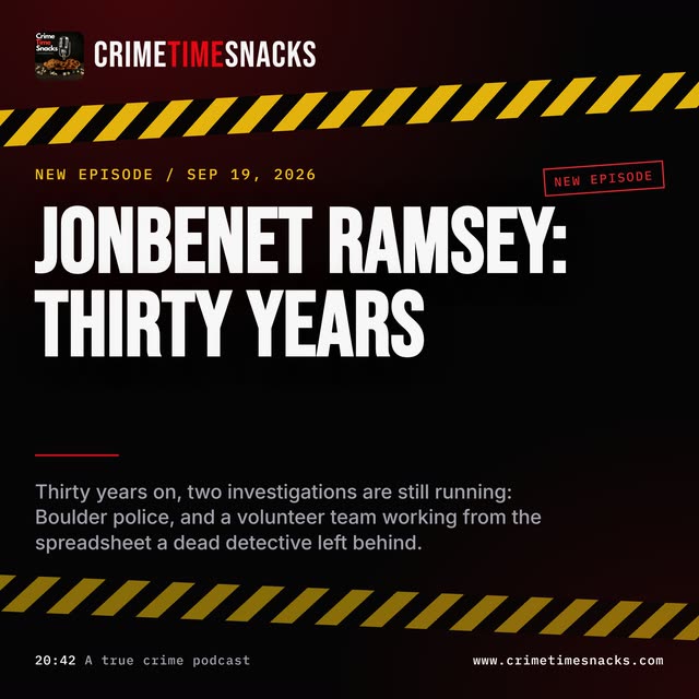 JonBenet Ramsey: Thirty Years