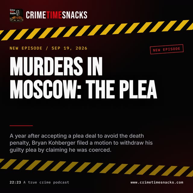 Murders in Moscow: The Plea