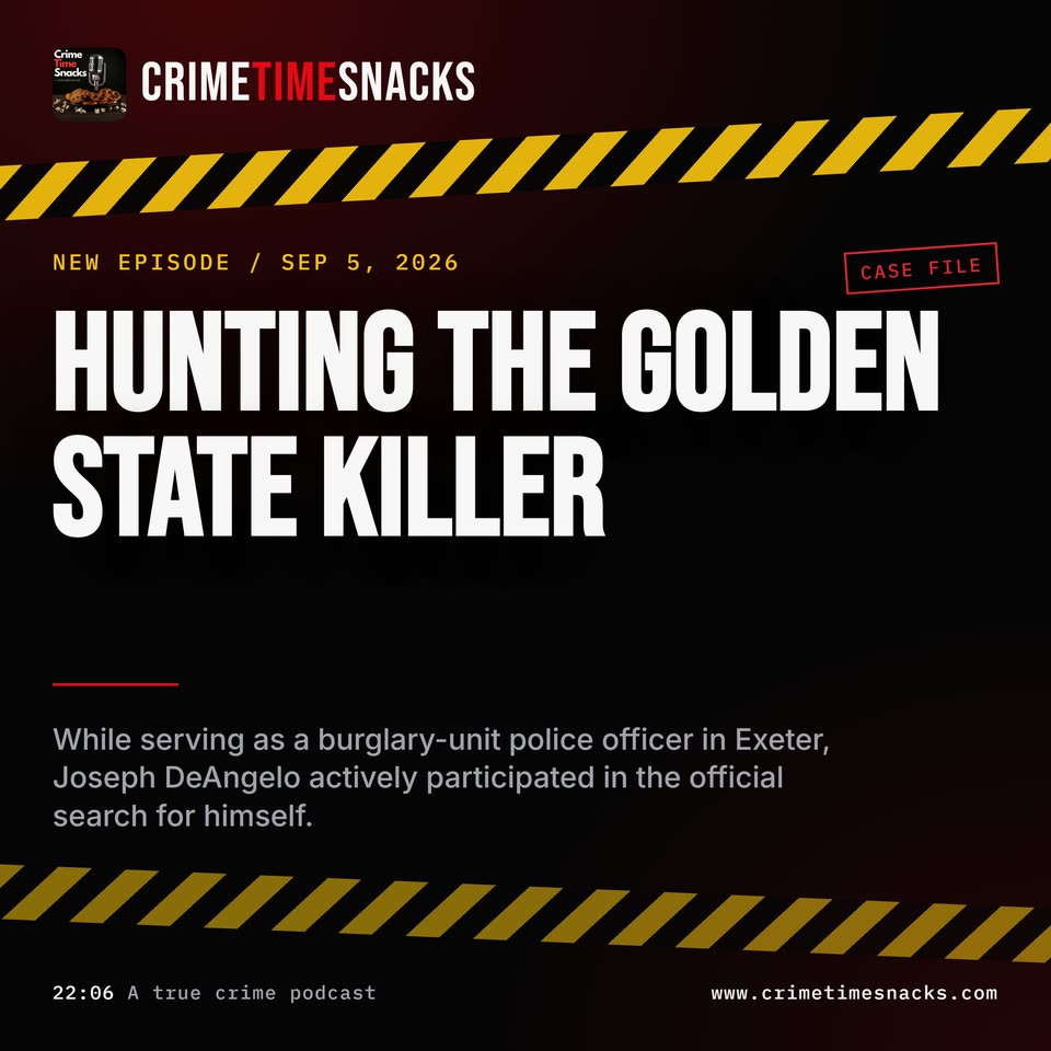 Cover art: Hunting the Golden State Killer